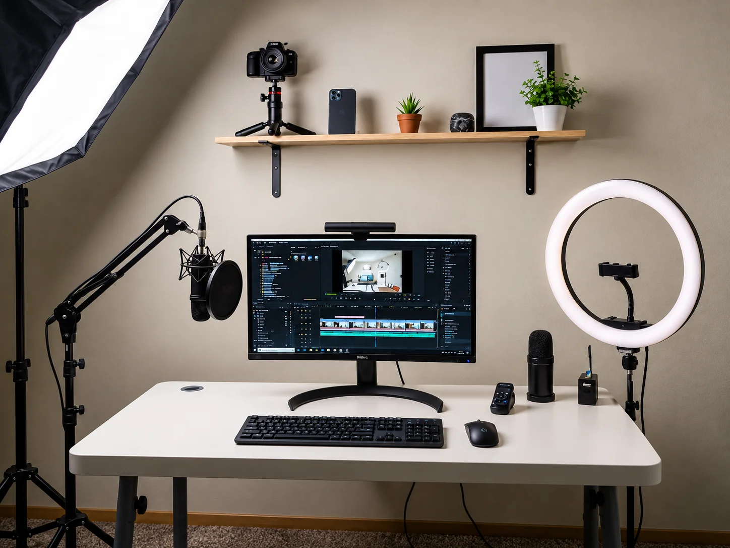Creator laptop setup
